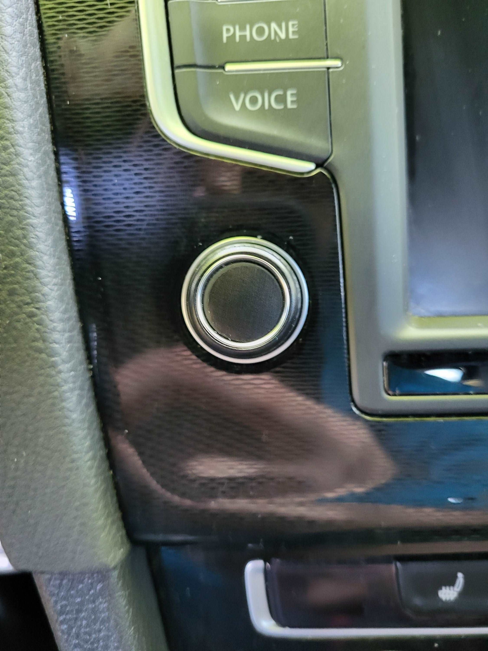 VW - MK7/MK7.5 - Golf - Power Knob Overlay